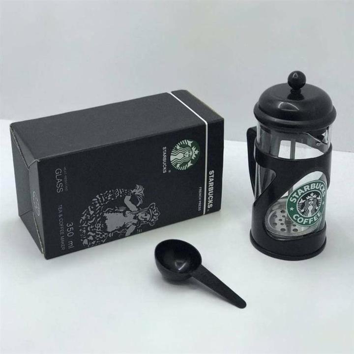 فرنچ پرس 350 میل استارباکس با بدنه پلاستیک و بلور